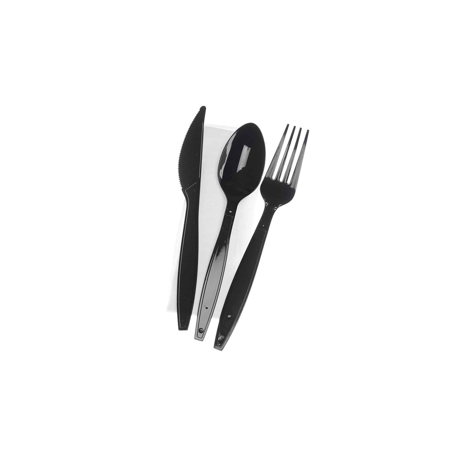 Medium Duty Black Cutlery Set - 5000 Pieces