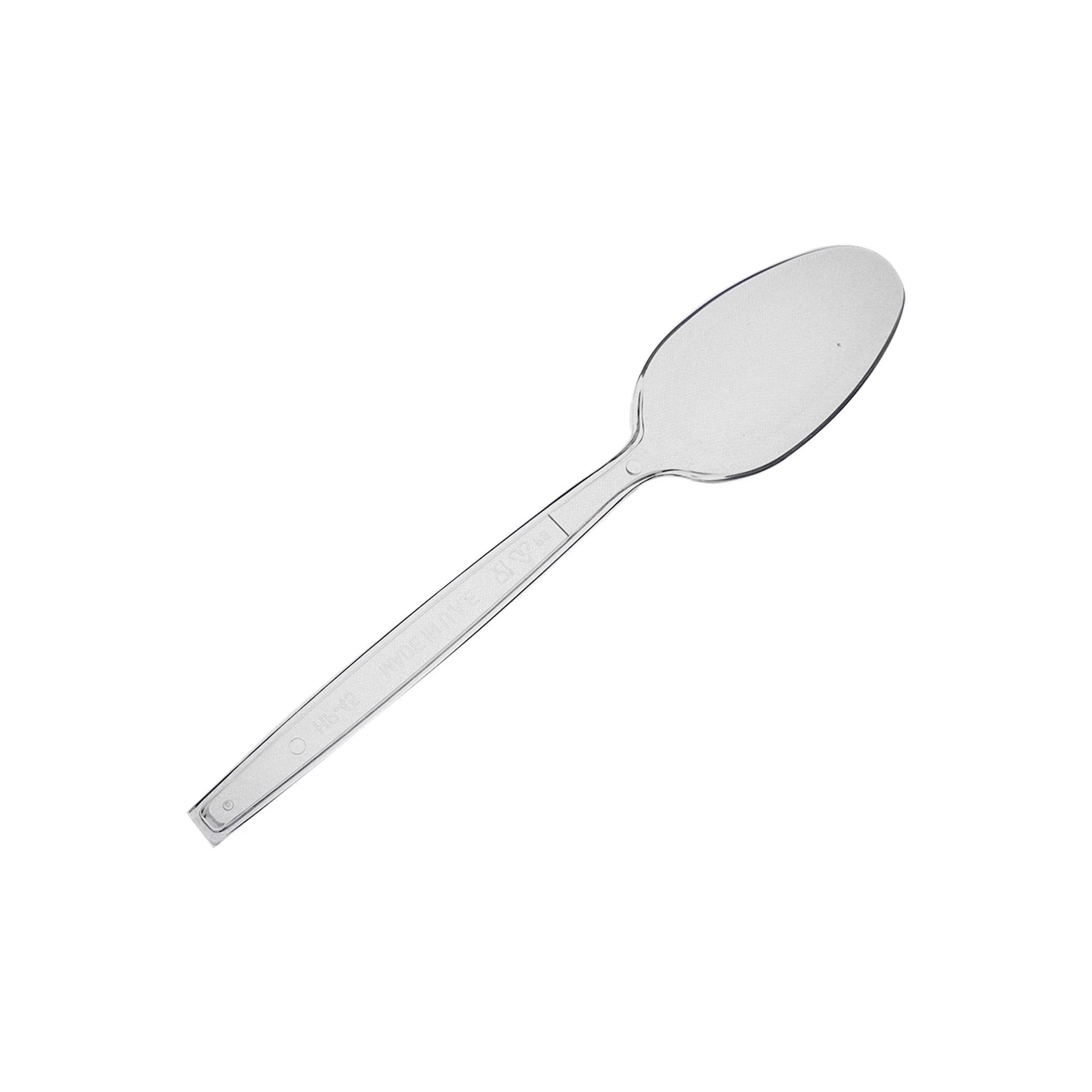 Plastic Heavy Duty Clear Spoon -1000 Pieces