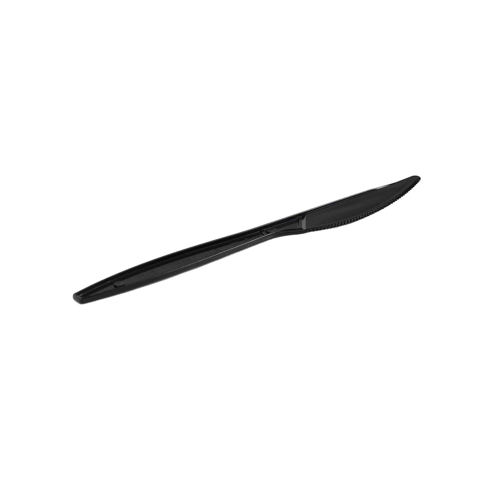 Plastic Medium Duty Black Knife - 2000 Pieces