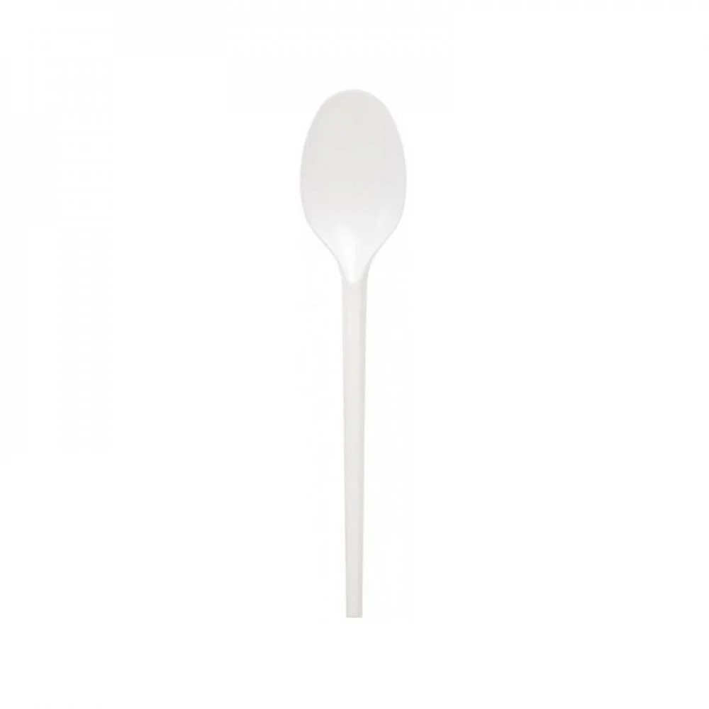 Large plastic spoons -16.5 cm- (500 spoons)