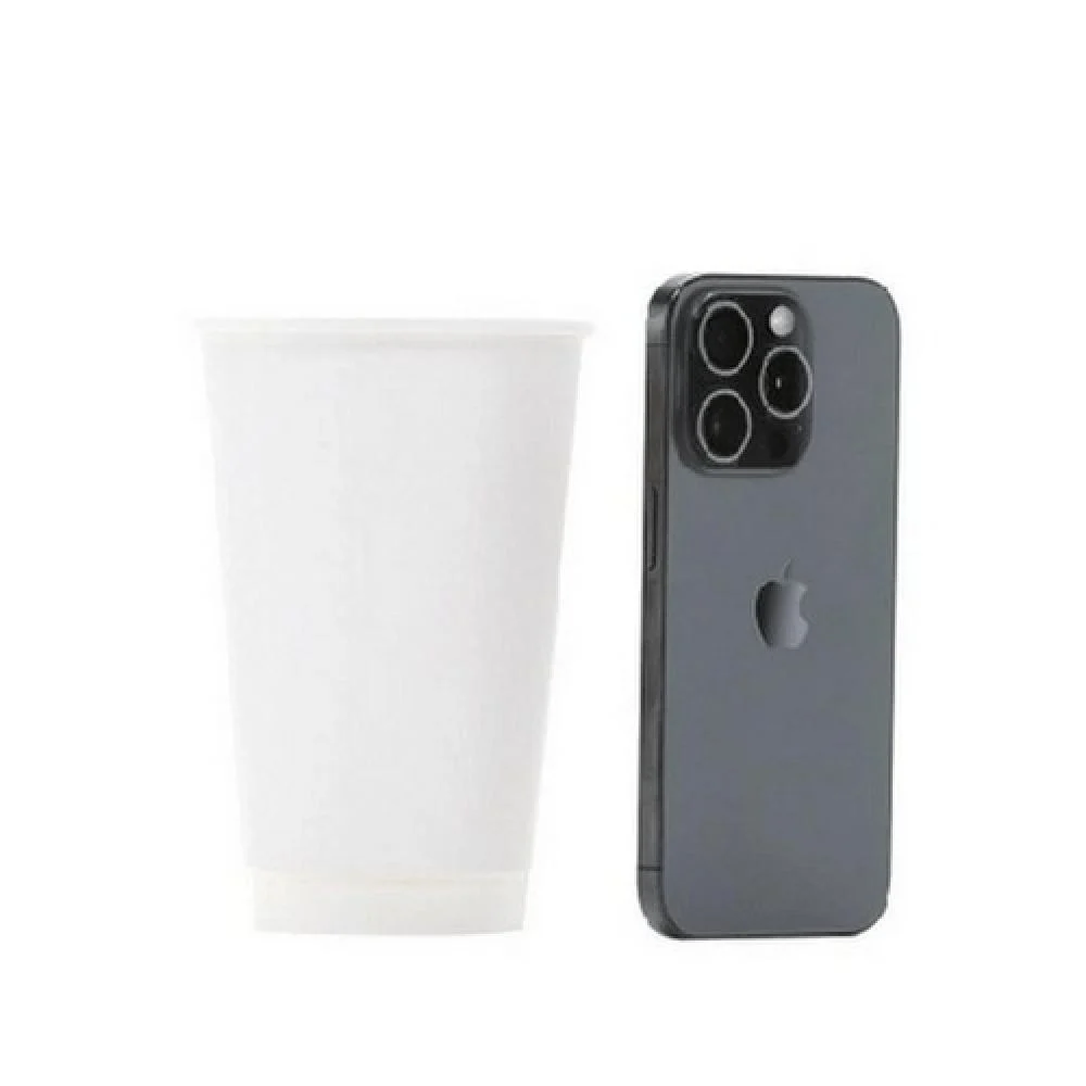 Double-layer paper cups - 16 oz - (250 cups)