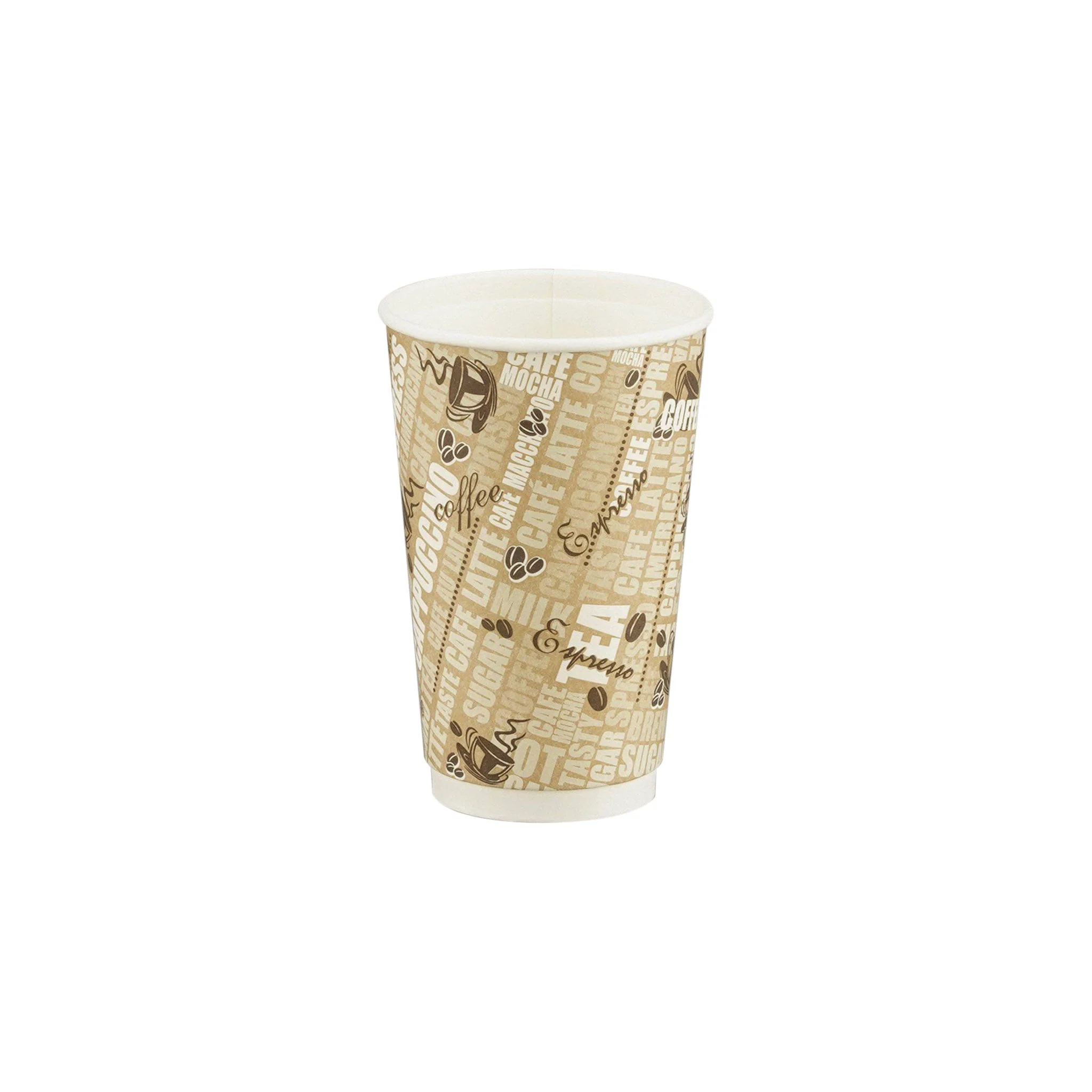 Printed Double Wall Paper Cups - 16 Oz- 5000 Pieces